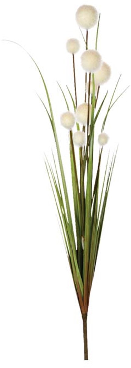Kunstmatige plant ronde riet 91cm - Kunststof|Acier|Polystyrène - Roze - SILUMEN