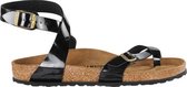 Birkenstock Yara sandalen zwart