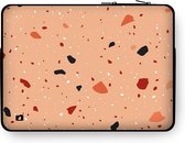 Laptophoes 15 inch – Macbook Sleeve 15" - Terrazzo N°6