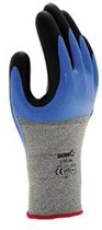 Showa Grip S-Tex 376 Werkhandschoenen   - Maat M - Nitril Handschoenen - Snijbestendige Handschoenen