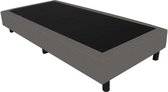 Bedworld Boxspring 80x210 - Lederlook - Grijs (MD990)