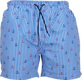 New Republic - Heren Zwembroek - Nautical - Blauw Wit