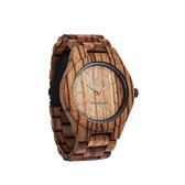 De officiële WoodWatch | Zebra | Houten horloge heren