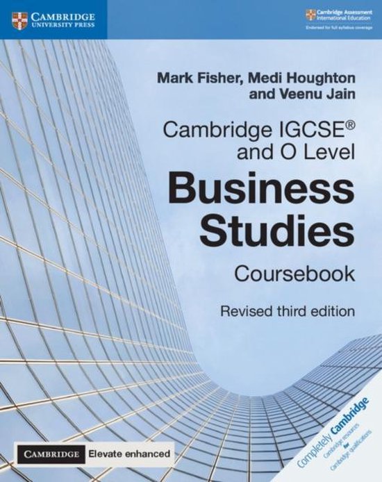 Zakboek Cambridge IGCSE en O Level Business Studies, herziene derde editie, met Cambridge Elevate.