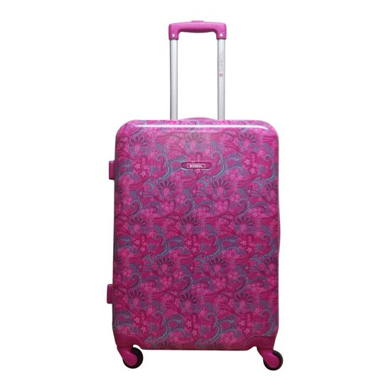 Hick Emulatie gevogelte Gabol - medium koffer - 64 cm - Style - roze | bol.com