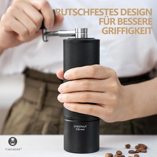 Timemore Chestnut C3S MAX Zwart - Handmatige slijpmachine