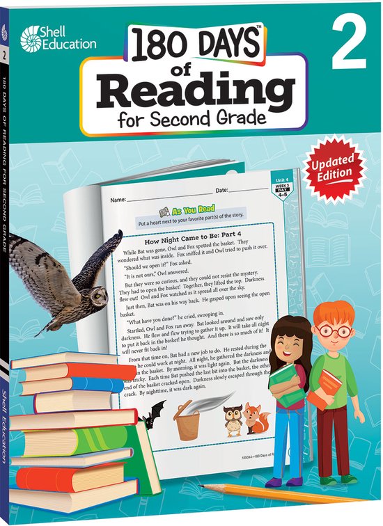180 Days of Practice- 180 Days™: Reading for Second Grade, ... - cover