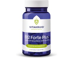 Vitakruid B12 Forte Plus 60 Voedingssuplement - smelttabletten