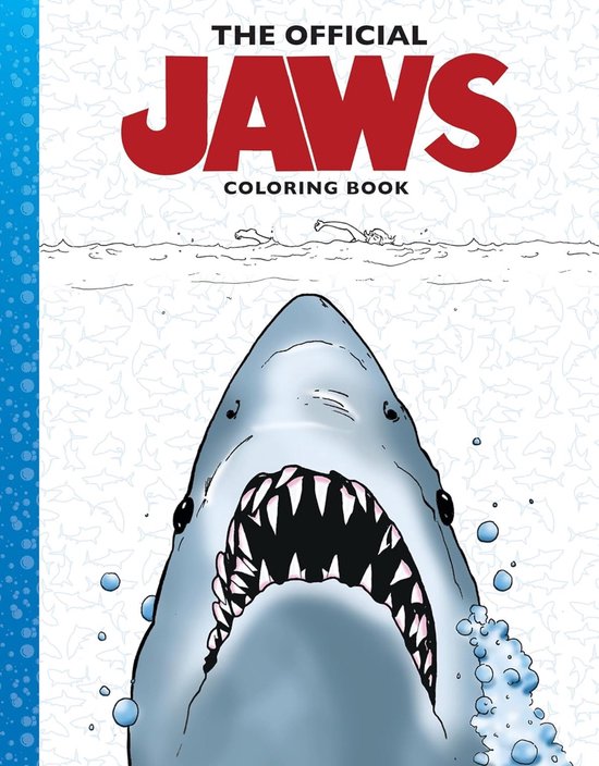 The Official Jaws Coloring Book - cover