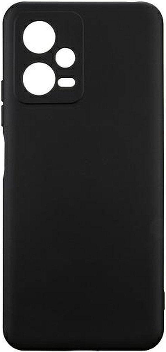 Beline Hoesje Siliconen Xiaomi Redmi Note 12 5G / Poco X5 5G zwart/zwart
