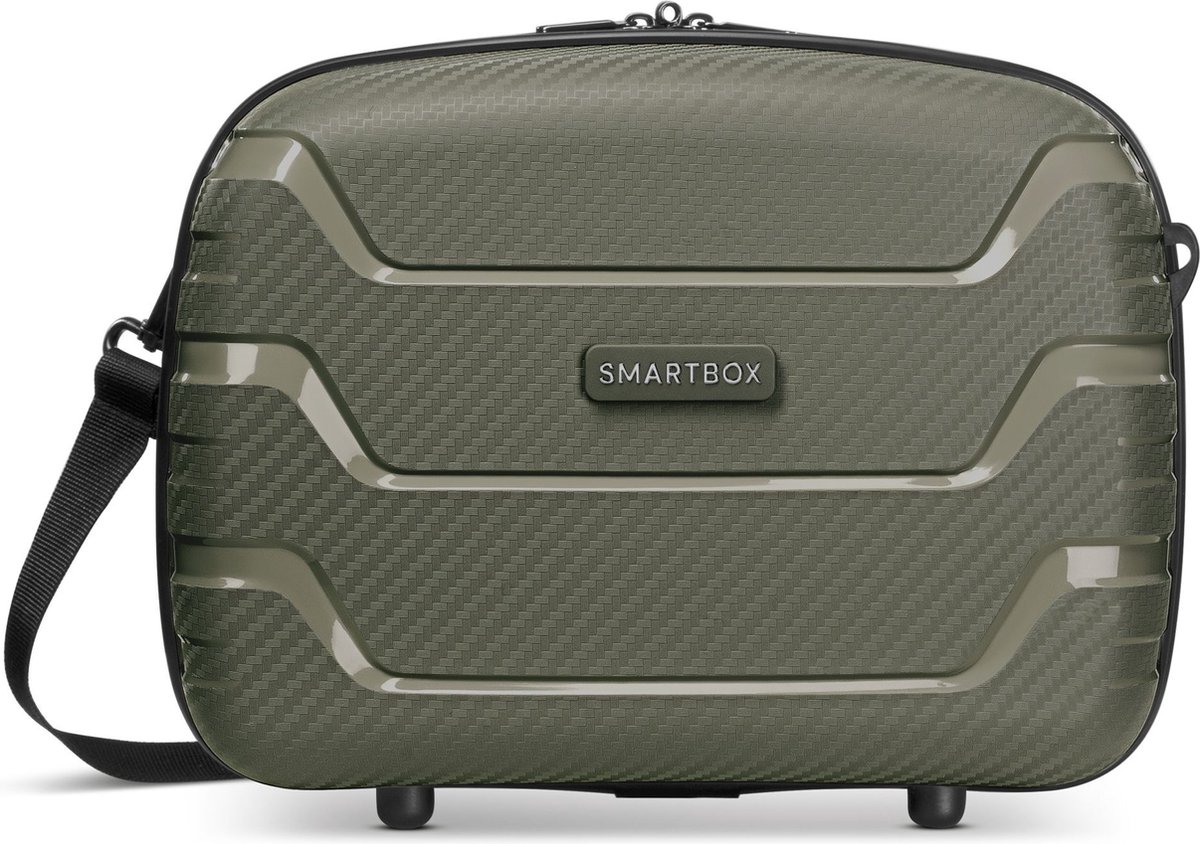 Smartbox Edition 01 Beautycase 34 cm - 14 L - Ritssluiting - olive