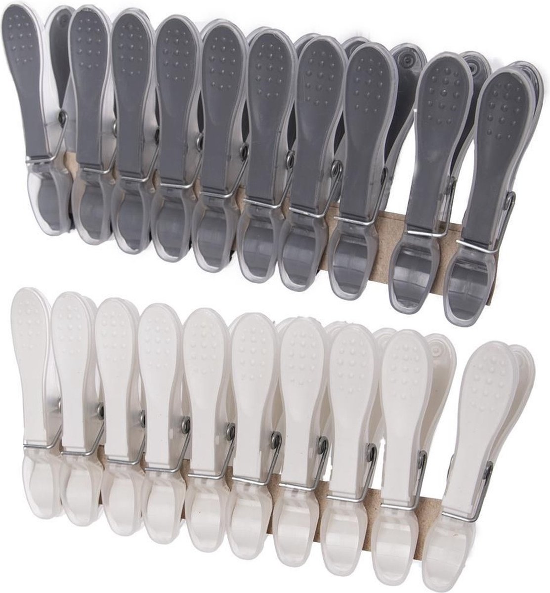 Goedkoopste Wasknijpers Plastic 20 stuks - Set - Wasgoedknijpers - Knijpers voor Wasrek - Laundry