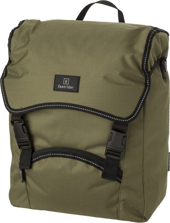 Fastrider Fastrider Unibag Traffic Enkele Fietstas Basics - Groen - 14L van FastRider — afbeelding 3