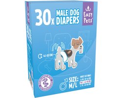 EasyPets Hondenluiers Reu M/L 30 stuks