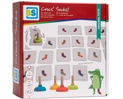 foto van BS Toys Kinderspel Crocs’ Socks! - 52-delig Spel - Speelgoed 4 Jaar - Cadeau kind - Memory spelletjes - Actiespel