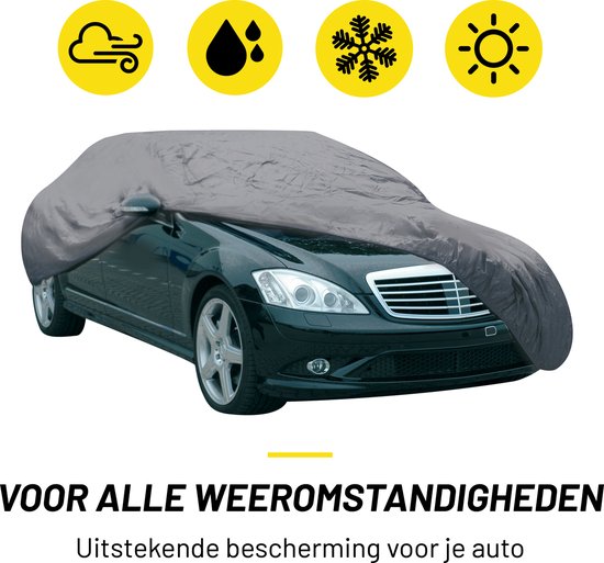 Dunlop Housse Voiture XL 534 X 178 X 120 Cm Gris
