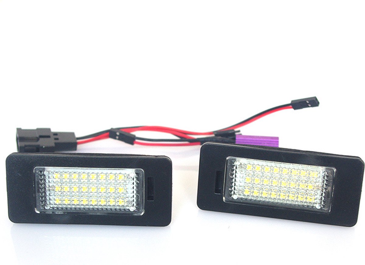 XEOD LED Kentekenverlichting - Kenteken verlichting - Geschikt voor Volkswagen Variant - Station - Canbus - 2 stuks 6000K