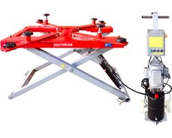 Mobiele schaarhefbrug 3T 1287mm 230V MW Tools MSL305M