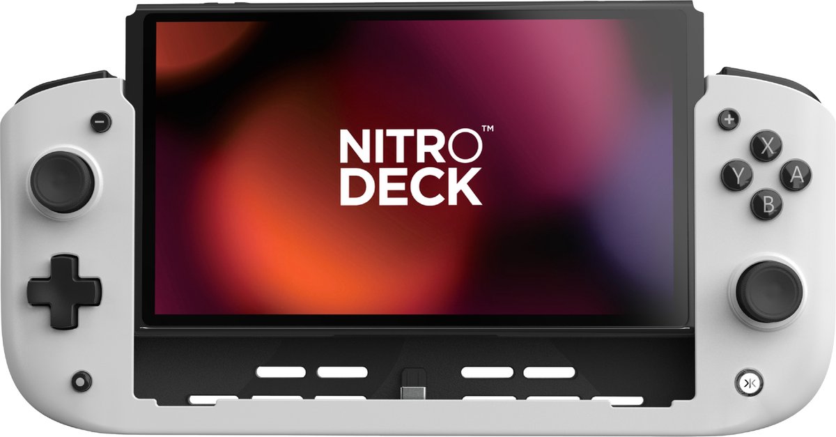 Nitro Deck - White - Nintendo Switch Controller