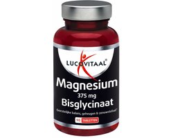 Lucovitaal Magnesium 375mg Bisglycinaat - 2 x 90 tabletten - Voordeelverpakking