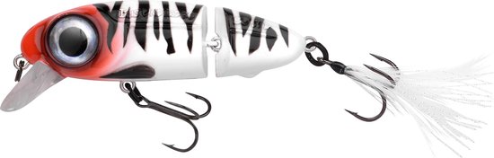 Spro Iris Underdog Jointed - 8 cm - hot tail van Spro — afbeelding 2