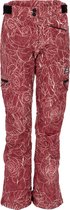 Rehall KYLE-R Pantalon de sports d'hiver pour femme Rouge XL - Pantalon de ski - Pantalon de snowboard - Pantalon rembourré