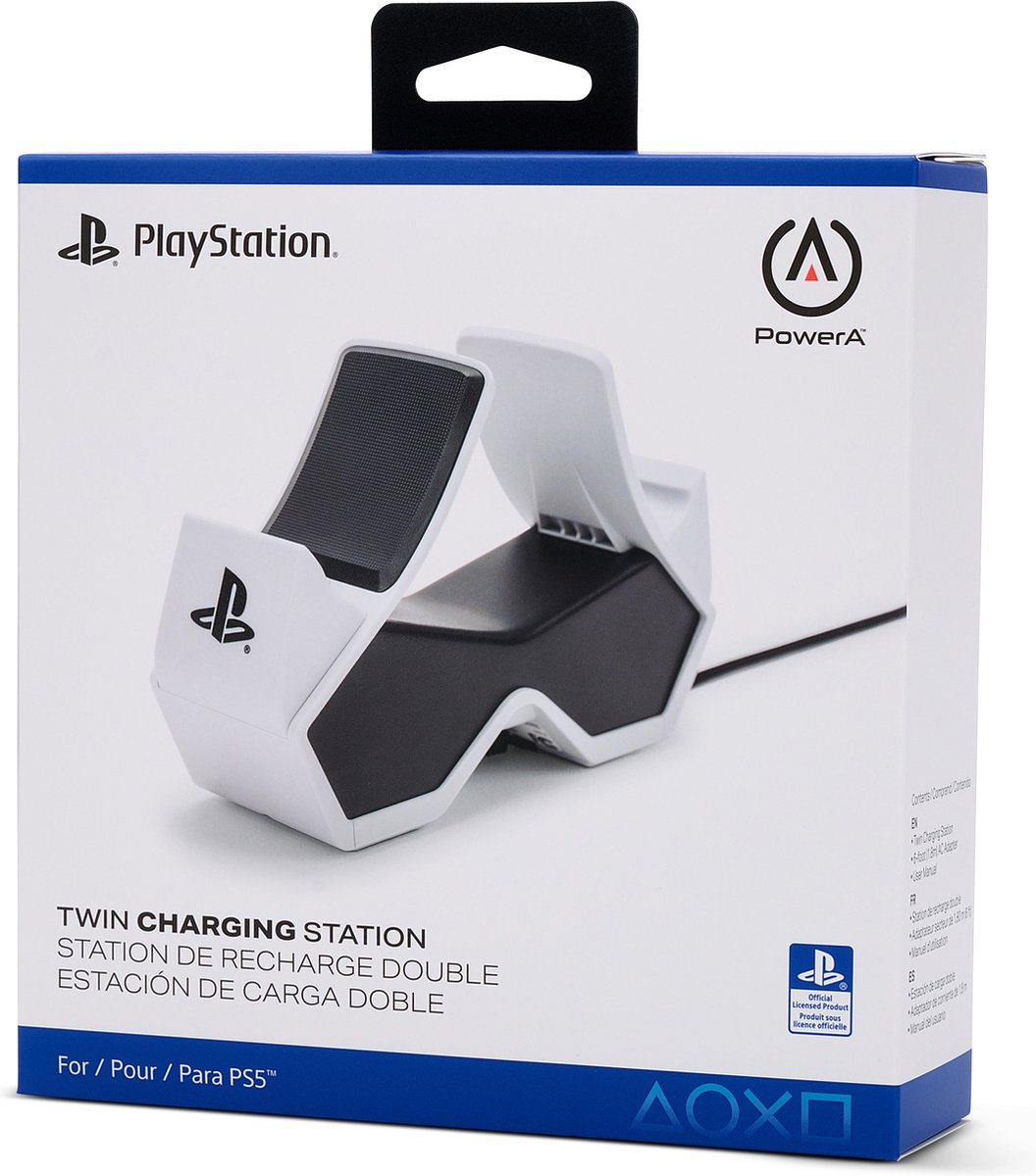 PowerA - PS5 - Dubbel laadstation voor DualSense draadloze controllers – foto 3