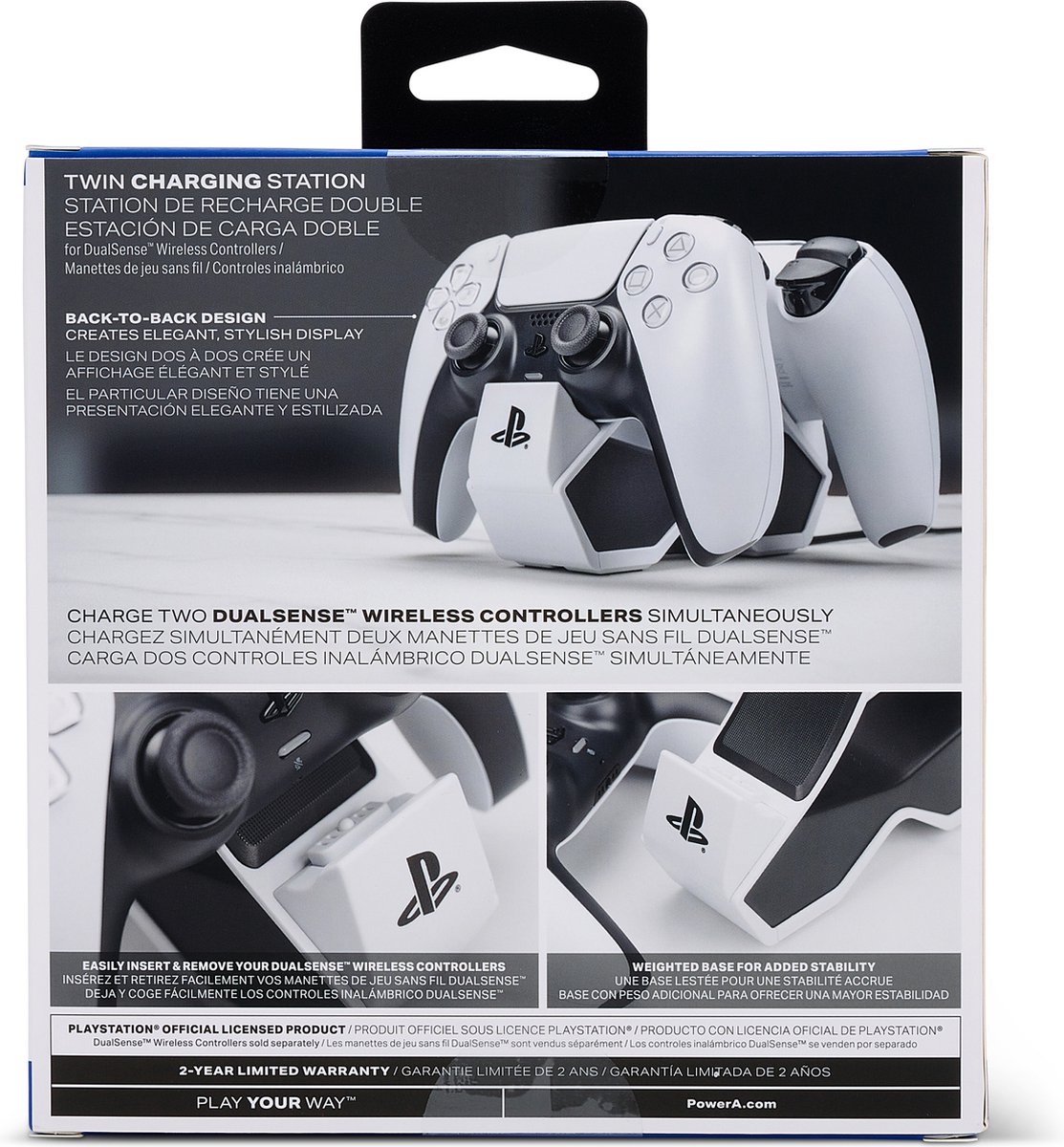PowerA - PS5 - Dubbel laadstation voor DualSense draadloze controllers – foto 7
