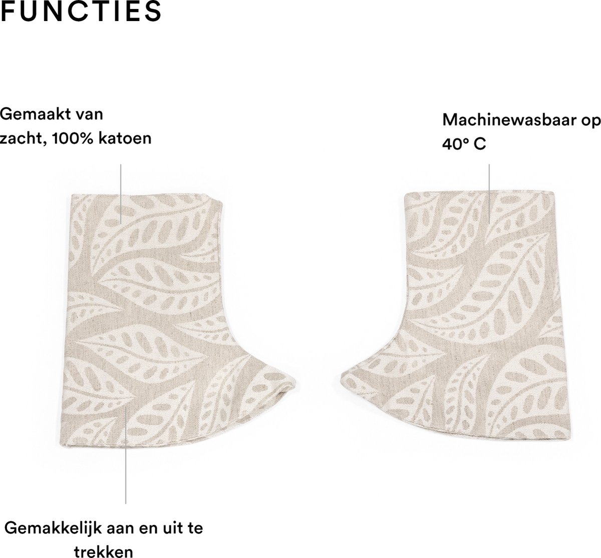 Stokke® Limas™ bandbeschermer Valerian Beige – foto 3