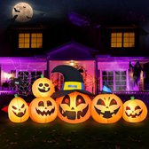 Halloween zittend skelet decoratie