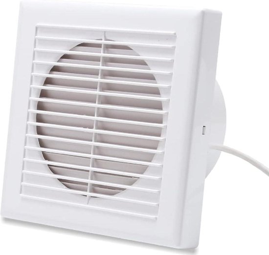 Vent-Axia Supra Design 100 T Badkamerventilator Met Bewegingssensor En Instelbare Timer 90 M3 H Wit