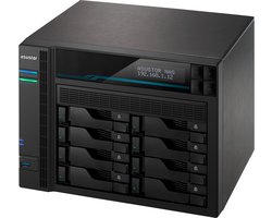 Asustor AS6508T NAS Tower Intel Atom® C3538 8 GB DDR4 0 TB ADM Zwart