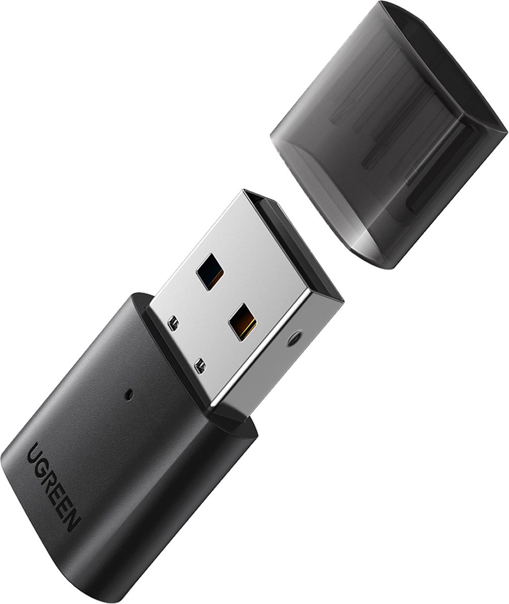 Ugreen - Bluetooth - 5.0 USB-A-adapter zwart - (CM390)