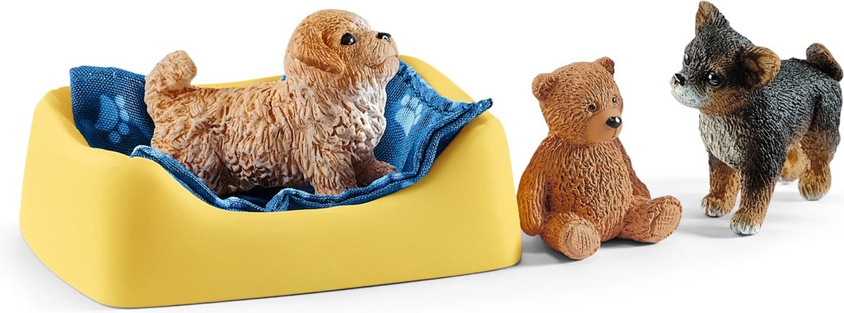 Schleich Farm World | Abenteuerzeit für Welpen 42763 | Set mit 2 Hunden, Hundehütte, Rampe, Treppe & Zubehör | Detailgetreues Bauernhof Spielzeug | Geschenkidee für Kinder ab 3 Jahren | 12 Teile Schleich Farm World | Abenteuerzeit für Welpen 42763 | Set mit 2 Hunden, Hundehütte, Rampe, Treppe & Zubehör | Detailgetreues Bauernhof Spielzeug | Geschenkidee für Kinder ab 3 Jahren | 12 Teile