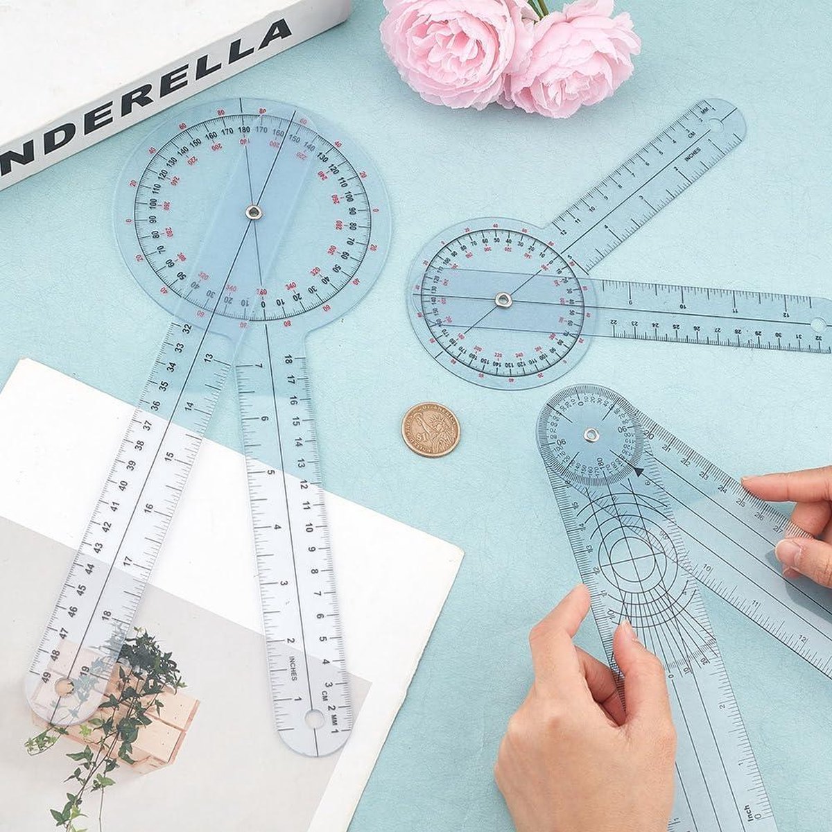 Goniometer 20 cm. | - Sportmedische groothandel