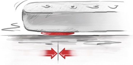Comfortabel uniseks single luchtbed met antislip, ademend en robuuste bovenkant - Perfect voor binnen en buiten van Merkloos — afbeelding 3