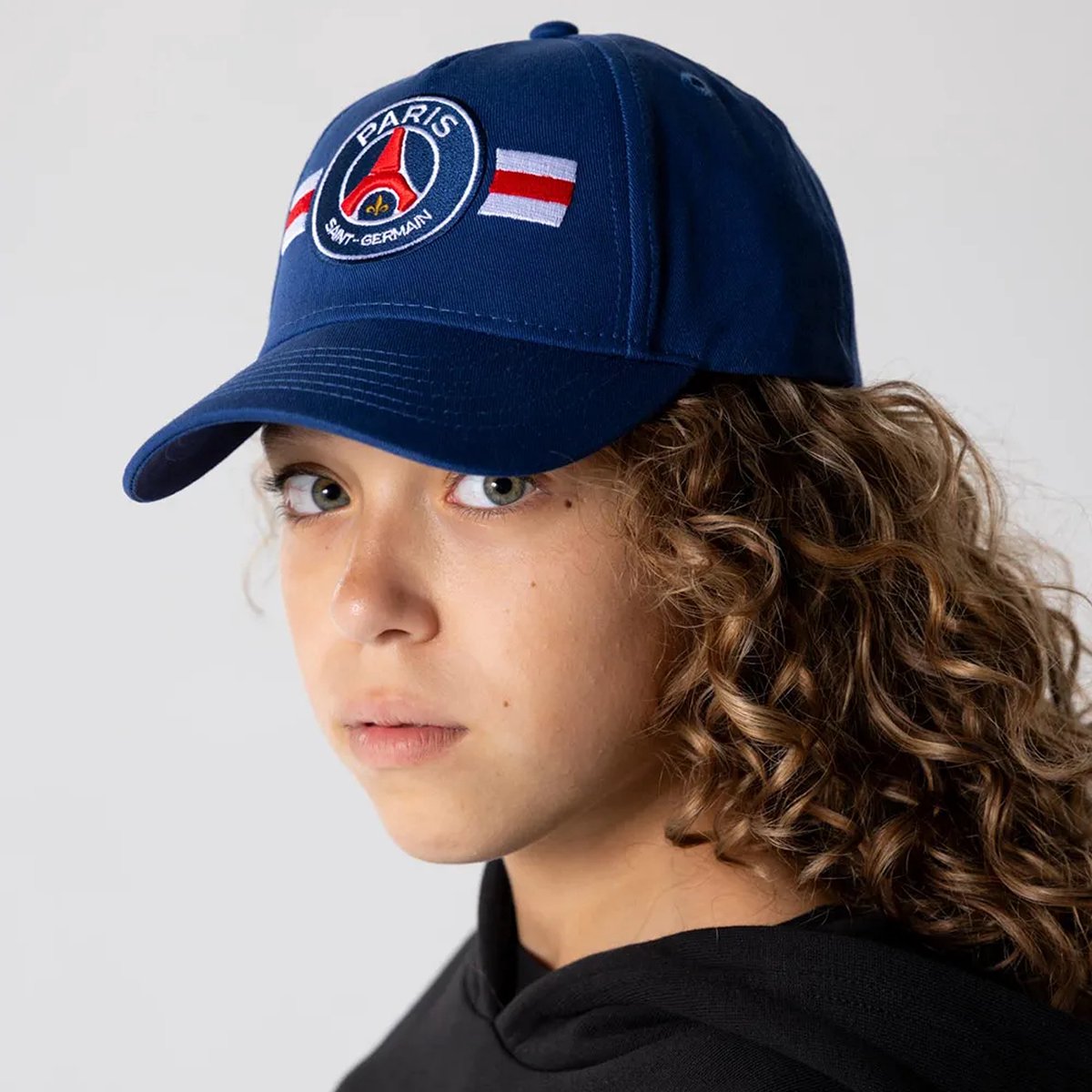 Casquette PSG Officielle Paris Saint-Germain - Coton Taille Réglable Enfant | Collection 100% Officielle