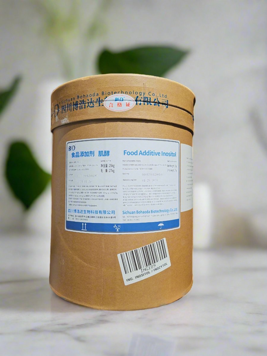 Vitaminen - Inositol Poeder - 25 Kg - BeBulk Nutrition - 25 kg Neutraal