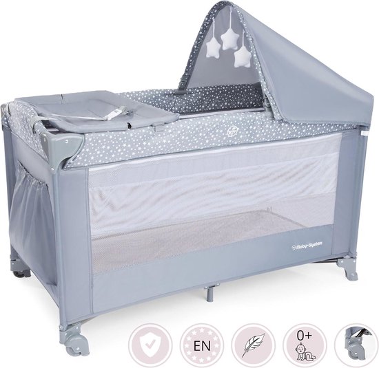 Lit parapluie Play N Relax Center Dark Blue HAUCK, Vente en ligne de Lit de voyage & parapluie | Bébé 9
