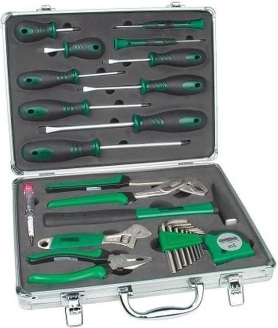Brüder Mannesmann Alu-Werkzeugkoffer 90-tlg