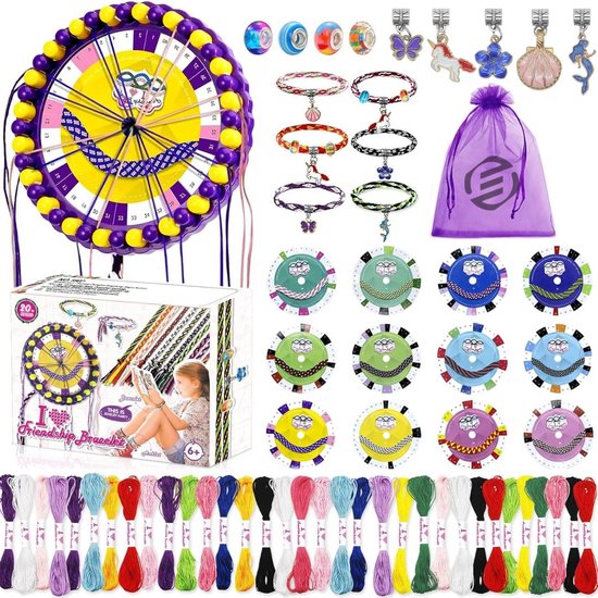 Stip de Pony armbandjes maken - knutselset knutselen sieraden - Bamino Toys