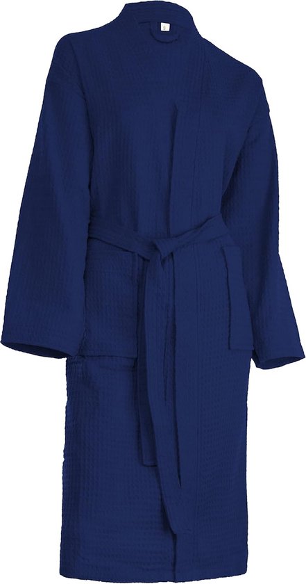 Lunatex - dames badjas panter - coral fleece