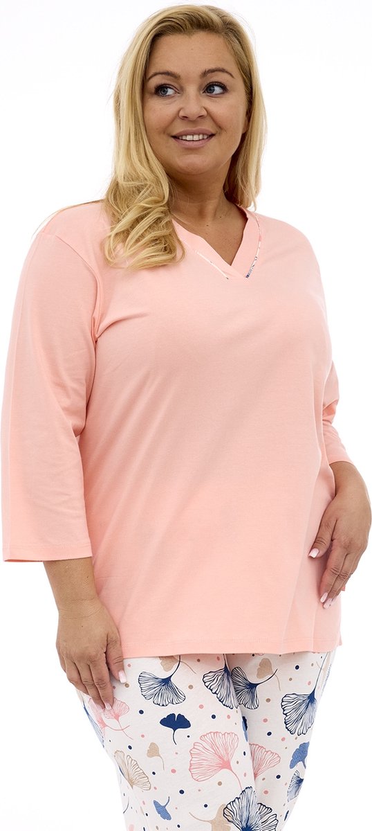 Cornette Dames Pyjama Winter Grote Maten Nina 389/389 44 / XXL