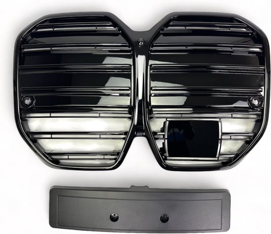 Calandre sportive sur mesure pour BMW i4 G26i Gran Coupé noir brillant ...