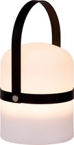 Lucide LITTLE JOE - Oplaadbare Tafellamp Binnen/Buiten - Accu/Batterij - Ø 10 cm - LED Dimbaar - 1x0,3W 3000K - IP44 - Zwart