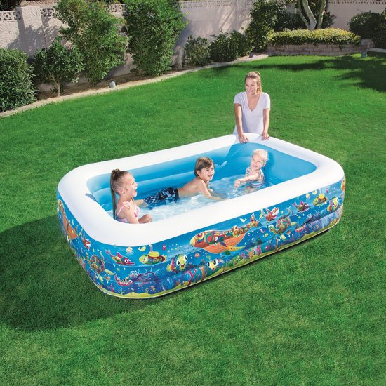 Bestway Family Bath Rectangle Seaworld 229