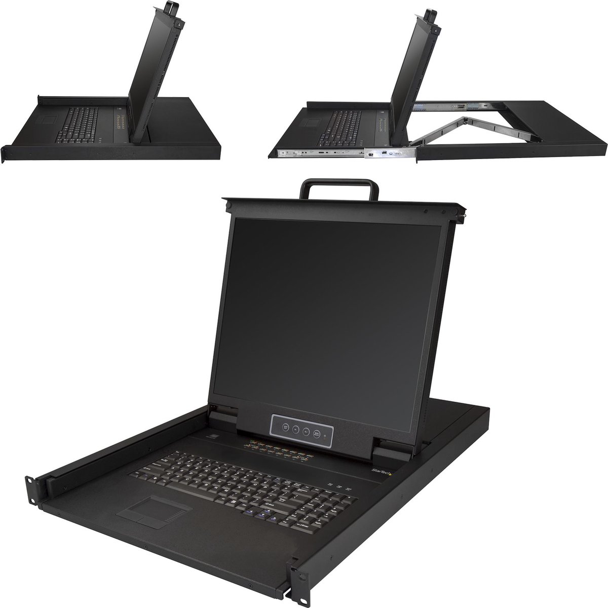 StarTech 1U 16 poorts KVM console voor server racks - 19 inch