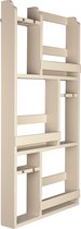 Bol.com Dutchbone Myron Wijnrek/ Wijnkast Beige aanbieding