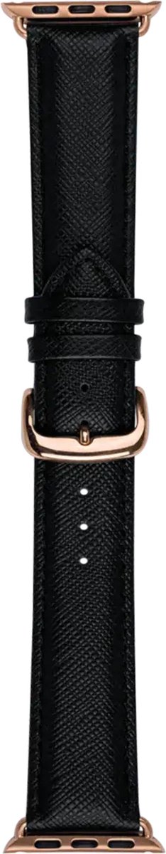 dbramante1928 Madrid Apple Watch Strap 42mm / 44mm Night Black