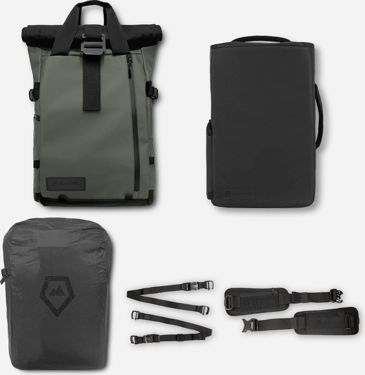 WANDRD THE PRVKE 21L V3 Fotografie Bundel Groen
